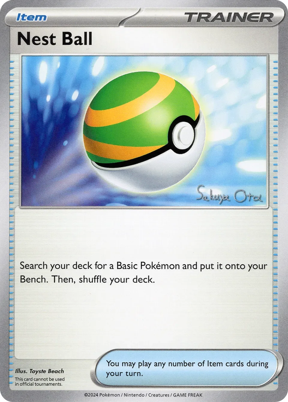 Nest Ball 「WC_DECK_2024_ANCIENT_TOOLBOX No. 011」「EN」